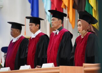 Empat Guru Besar Tetap USU Dikukuhkan, Rektor Berharap Sociopreneur University Dikembangkan