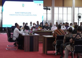 Edy Rahmayadi Beri Target OPD Serapan Anggaran 30 % Triwulan I