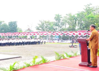 Pelantikan Anggota PPS se-Deli Serdang, Bupati: Pemilu Sarana Perwujudan Kedaulatan Rakyat