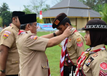 Wabup Buka Lomba Tingkat III Pramuka Deli Serdang