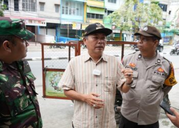 Kolaborasi Anti Sampah Liar, Lurah Glugur Kota Gandeng Unsur Tiga Pilar