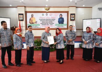 Hj Yunita Ashari Tambunan Dilantik Menjadi Ketua GPMB Deli Serdang