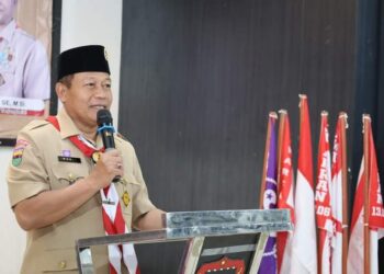 Wali Kota Waris Tholib Buka Rakercab Pramuka 2023