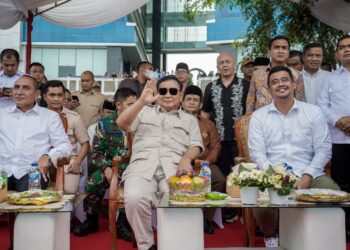 Menhan Prabowo Launching PBN yang Digagas Bobby Nasution