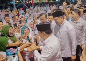 Dzikir dan Doa Awal Tahun 2023, Bobby Nasution & Menhan Prabowo Ajak Semua Jaga Kerukunan