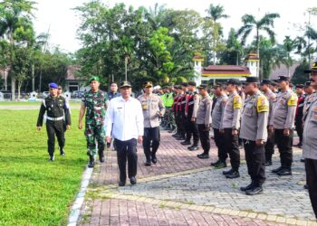 Apel Gabungan KRYD Polresta Deli Serdang, Bupati: Deli Serdang Kondusif, Aman dan Damai