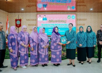 Terima Tim Supervisi TP PKK Provinsi Sumut, Kahiyang Ayu : Jadi Motivasi Untuk Terus Semangat dan Berkreasi