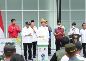 Presiden Jokowi : Terminal Amplas Medan Diharapkan Dapat Berikan Kenyamanan dan Keamanan Bagi Penumpang