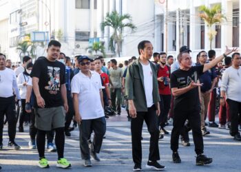 Presiden Jokowi Hadir di CFD, Warga Medan Kaget