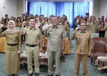 Bagian Adminsitrasi Pembangunan Setdako Medan Latih Admin Perangkat Daerah Gunakan Aplikasi Sipolan