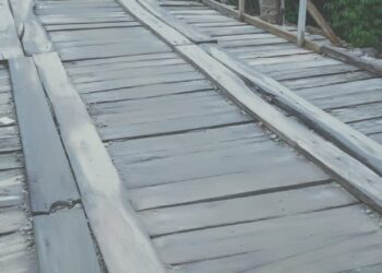 Pembangunan Jembatan Kayu Laut-Sirambas Diduga Mangkrak, Kepala BPKAD Akui Pihak Kontraktor Sudah Cairkan Anggaran 100 Persen