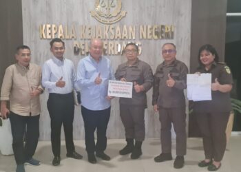 Kejari Deli Serdang Terima Kekurangan UP Perkara Korupsi Terpidana Tamin Sukardi Sebesar Rp85 Milyar