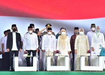 Gubernur Edy Rahmayadi Dampingi Wapres Ma’ruf Amin Kunker di Tapteng, Belasan Ribu Massa Ramaikan Barus Berselawat untuk Indonesia