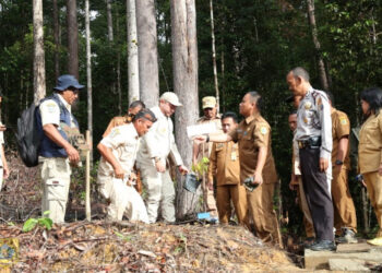 Tanam Pohon Kapur Di Pagindar, Bupati : Untuk Cucu Cicit Kita Kelak