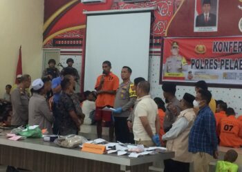 Polres Belawan Paparkan Penangkapan Pelaku Tindak Pidana Selama Sebulan Terakhir