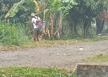 Jelang Ramadan, Paguyuban Masyarakat IX RT.01 Dan RT.02 Sampali Lakukan Bakti Sosial