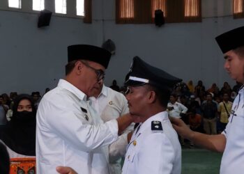 Bupati Lantik Beberapa Kades Terpilih Di Madina