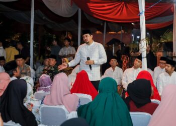 Warga Medan Tuntungan Sampaikan Aspirasi Lewat Safari Ramadan