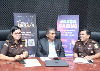 Jaksa Daring Dengan Ombudsman RI Perwakilan Sumut, Pelayanan Publik Merupakan Bentuk Pencegahan Korupsi