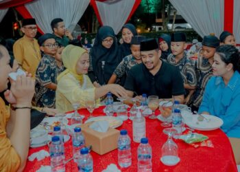 Dipenghujung Ramadhan, Bobby Nasution & Ketua TP PKK Buka Puasa Bersama Anak Yatim