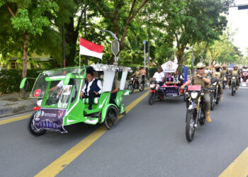 Naik Betor , Edy Rahmayadi Datang ke Pembukaan Musrenbang Sumatera Utara