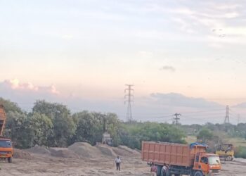 Penimbunan Lahan di Sicanang Disinyalir Tak miliki Izin