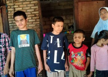 Tersentuh Ada 5 bersaudara mengidap katarak, Ikatan Pemuda Mandailing galang dana