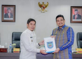 Terima Kunker Wali Kota Sawahlunto, Bobby Nasution : Insya Allah Seluruh Pembangunan Infrastruktur Selesai di 2024
