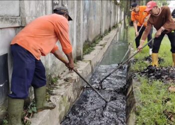 Antisipasi Banjir, Medan Sunggal Massif Normalisasi Drainase & Posko Antisipasi Sampah Liar