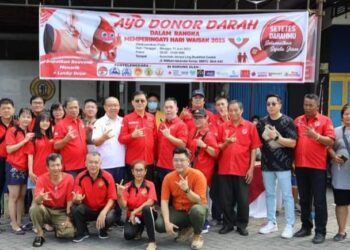 Hadiri Donor Darah, Hasyim SE Dorong KITAP Terus Eksis Mengabdi Kepada Masyarakat