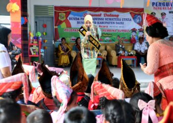 Lepas Siswa PAUD di Dairi, Nawal: Nanti Tidak Ada Lagi Tes Calistung Untuk Masuk SD