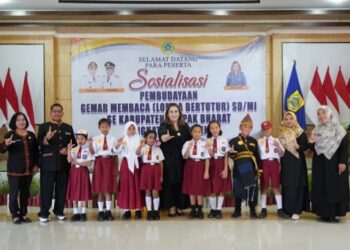 Ketua TP PKK Kabupaten Pakpak Bharat buka Kegiatan Final Perlombaan Bertutur Tingkat Kabupaten