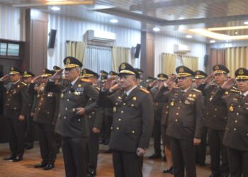 Ikuti Upacara HBA Bersama Presiden RI, Kajati Sumut Idianto Ajak Seluruh Jajaran Jangan Cepat Berpuas Diri, Tetap Profesional dan Jaga Integritas