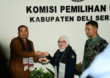 Pemkab Deli Serdang Hibahkan Tanah dan Bangunan kepada KPU