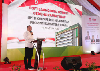 Tower Baru RSU Haji Medan Sudah Bisa Digunakan, Edy Rahmayadi Wujudkan Prioritas Kesehatan Rakyat Sumut