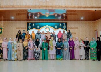 Pererat Silaturahmi Wujudkan Medan Berkah, Maju & Kondusif, DWP Kota Medan Gelar Pengajian