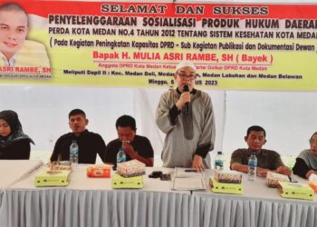 Sosialisasi Perda No 4 Tahun 2012, Bayek Kerap Terima Keluhan Masyarakat Sulitnya Berobat ke Rumah Sakit Hanya Pakai KTP