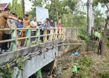 Bobby Nasution Pimpin Aksi Kolaborasi Pemko dan Kodim 0201 Medan Bersihkan dan Tata Sungai Sikambing