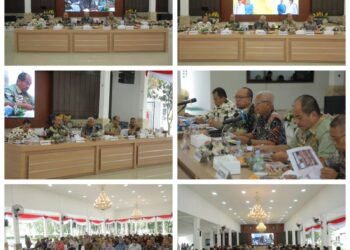 Bupati Asahan H. Surya, BSc buka Rakorpem Bulan Agustus 2023