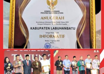 Pemkab Labuhanbatu Raih Anugerah KIP Tahun 2023