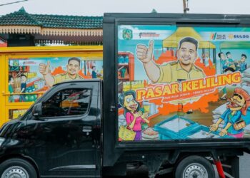 Bobby Nasution Lepas Mobil Pasar Murah Keliling
