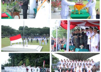 Pemkab Asahan Peringati HUT RI Ke 78 di Alun-Alun Rambate Rata Raya