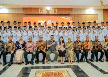 Ini Pesan Bobby Nasution Kepada Paskibraka Kota Medan