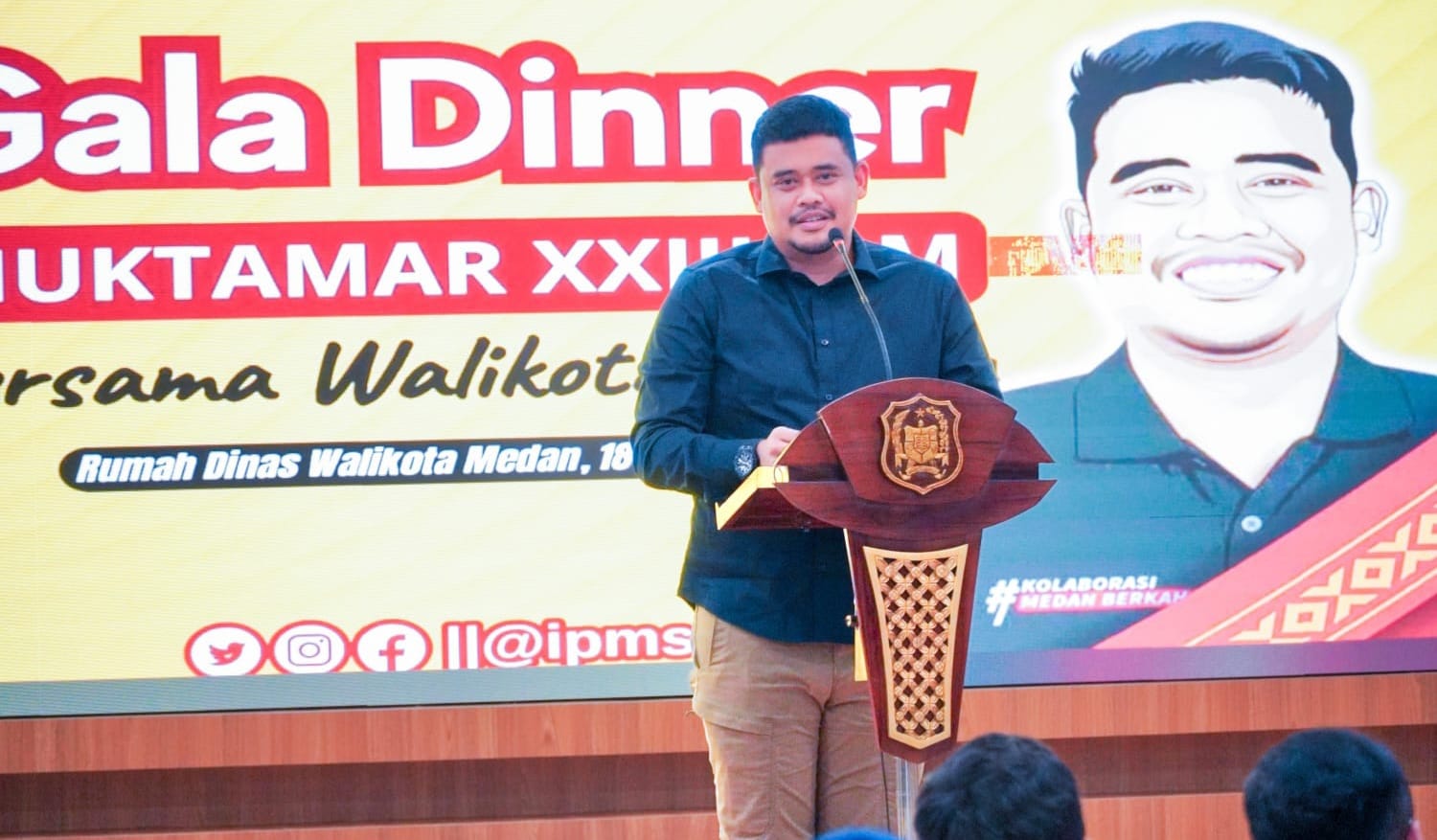 Bobby Nasution Minta Dukungan IPM Wujudkan Medan Jadi Kota Besar Lewat SDM