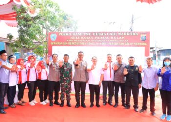 Kapolres Labuhanbatu Launching Posko KBN Dihadiri Bupati dr H Erik