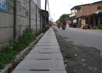 Drainase Lingkungan di Jalan AMD Medan Marelan Selesai Dibangun