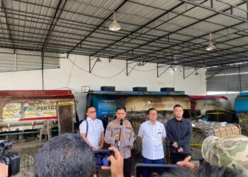 Polda Sumut Gerebek Gudang Penyelewengan Solar Bersubsidi di Deliserdang