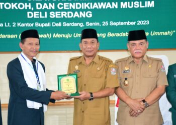 Bupati Buka Silaturahmi Ulama, Tokoh Masyarakat dan Cendekiawan Muslim Deli Serdang