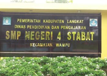 Dana BOS Reguler di SMP Negeri 4 Stabat Sebesar Rp481.516.000