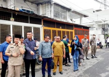 Berdampak Penyempitan Badan Jalan, Komisi IV DPRD Medan Minta Pelebaran Parit di Jalan Sampali Dikaji Ulang